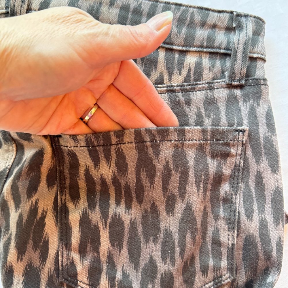 NWT L'Agence Super Skinny Animal Print Jeans - Picture 8 of 8